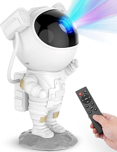 Astronaut Starry Projector 360° Adjustable Galaxy Space Projector Light with Remote Control