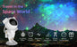 Astronaut Starry Projector 360° Adjustable Galaxy Space Projector Light with Remote Control